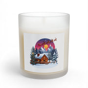 Candela in vetro Midnight Flight