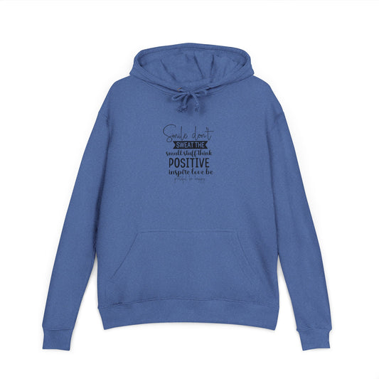 Felpa French terry con cappuccio Manifesto Positivo
