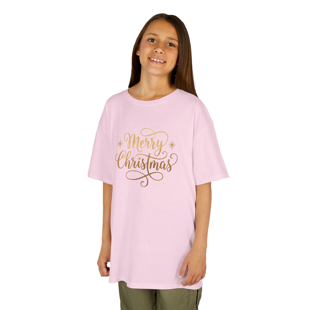 Maglietta natalizia "Merry Christmas 2 Kids"