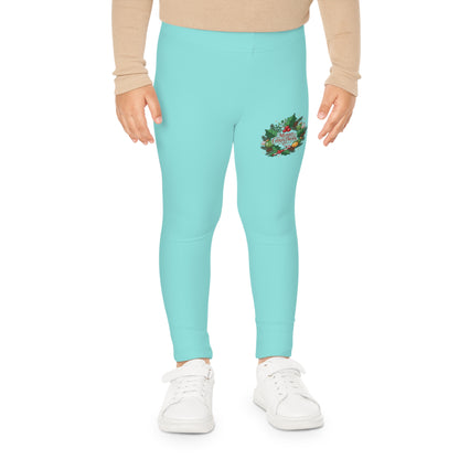 Leggings per bambini Merry Garland Aqua