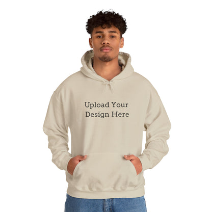 Felpa con cappuccio uomo personalizzabile – Modello A