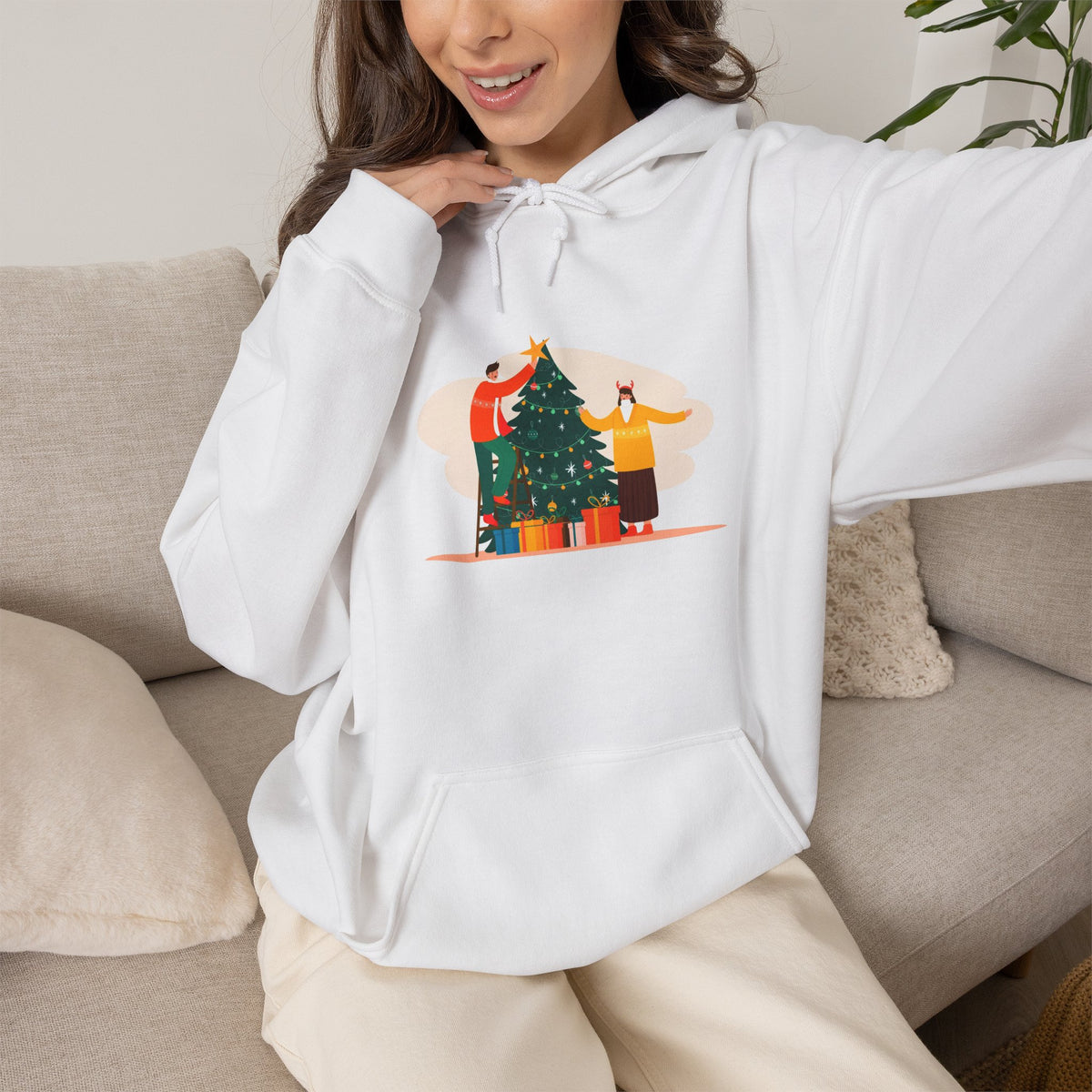 Felpa con cappuccio donna – Decoriamo Insieme