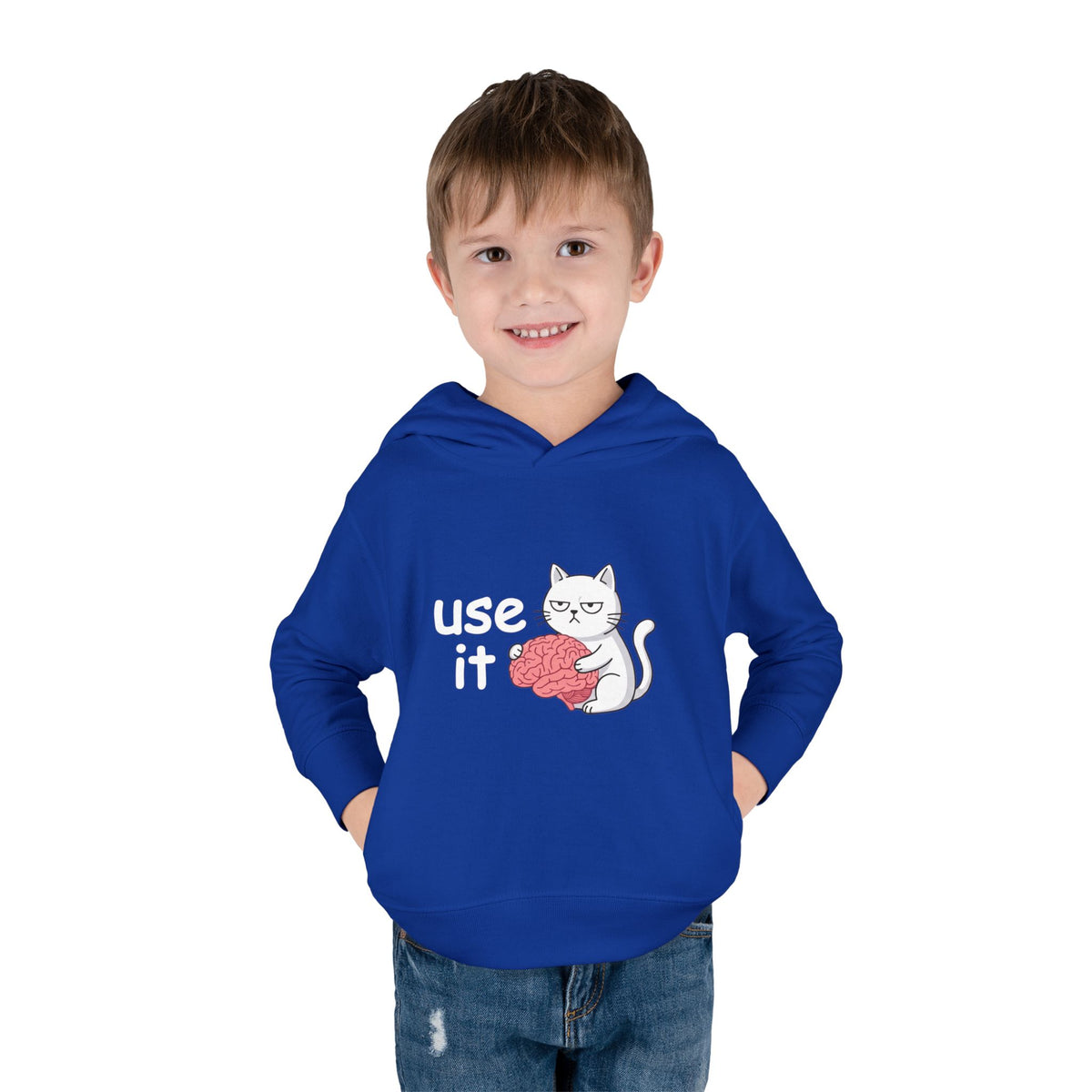 Felpa con cappuccio bambini «Use It»