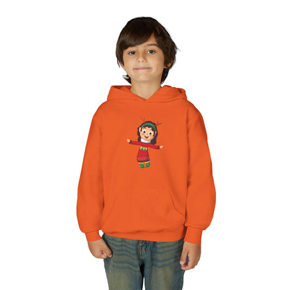 Felpa con cappuccio Mini Elfo di Natale