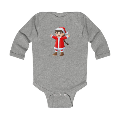 Body per neonata "Little Ms. Claus"