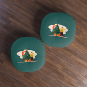 Cuscino da pavimento rotondo trapuntato Decorating Together