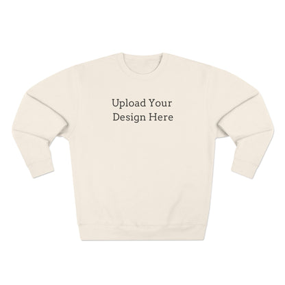 Felpa girocollo in pile uomo personalizzabile – Modello A