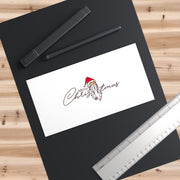 Adesivo per paraurti – Babbo Natale Corsivo