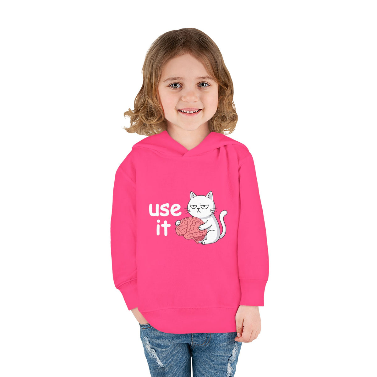 Felpa con cappuccio bambini «Use It»