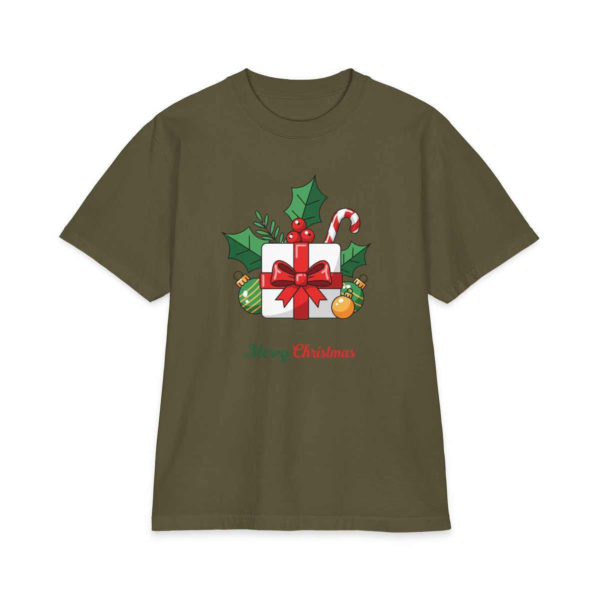 T-shirt uomo – Scatola Natalizia