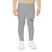 Leggings grigi bambini – Babbo Natale a Cavalluccio