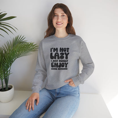 Felpa donna «Lazy but Motivated»