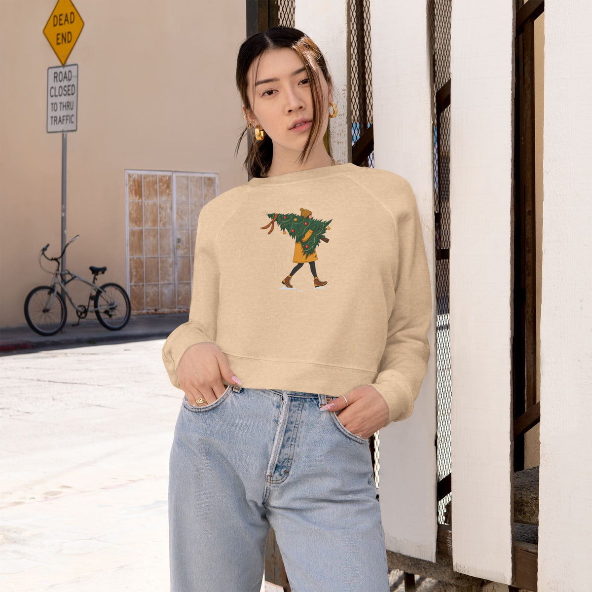 Pullover corto natalizio haul
