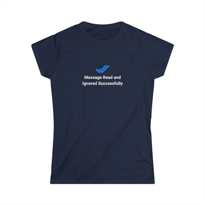 T-shirt donna «Ignored»