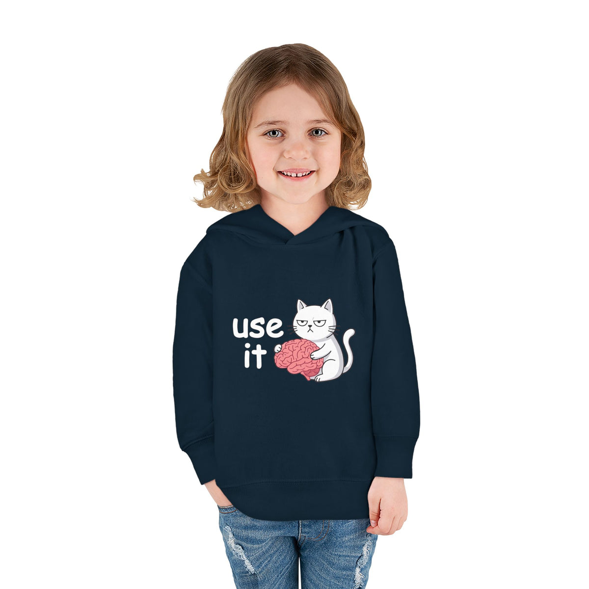 Felpa con cappuccio bambini «Use It»