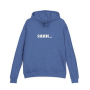 Felpa French terry con cappuccio donna «Shhh...»