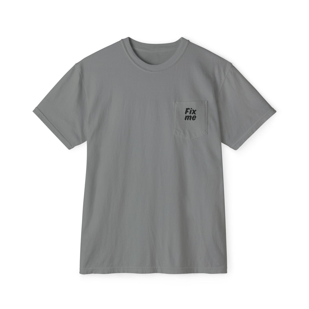 T-shirt uomo con taschino Aggiustami