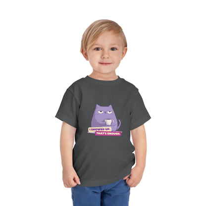 T-shirt bimbi piccoli «I Showed Up»