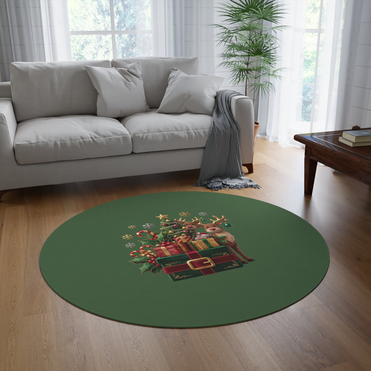 Tappeto rotondo Festive Bounty
