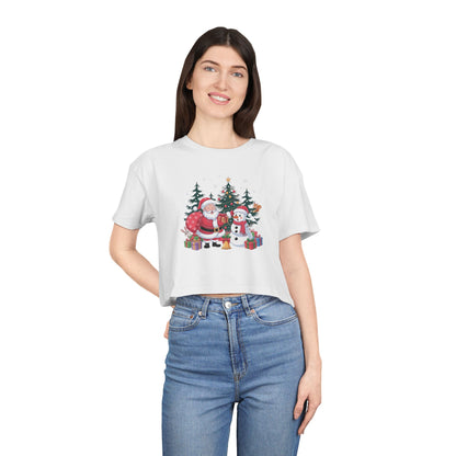 T-shirt corta da donna Woodland Wonder