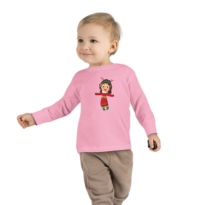 T-shirt a maniche lunghe Merry Mini per bimbi piccoli