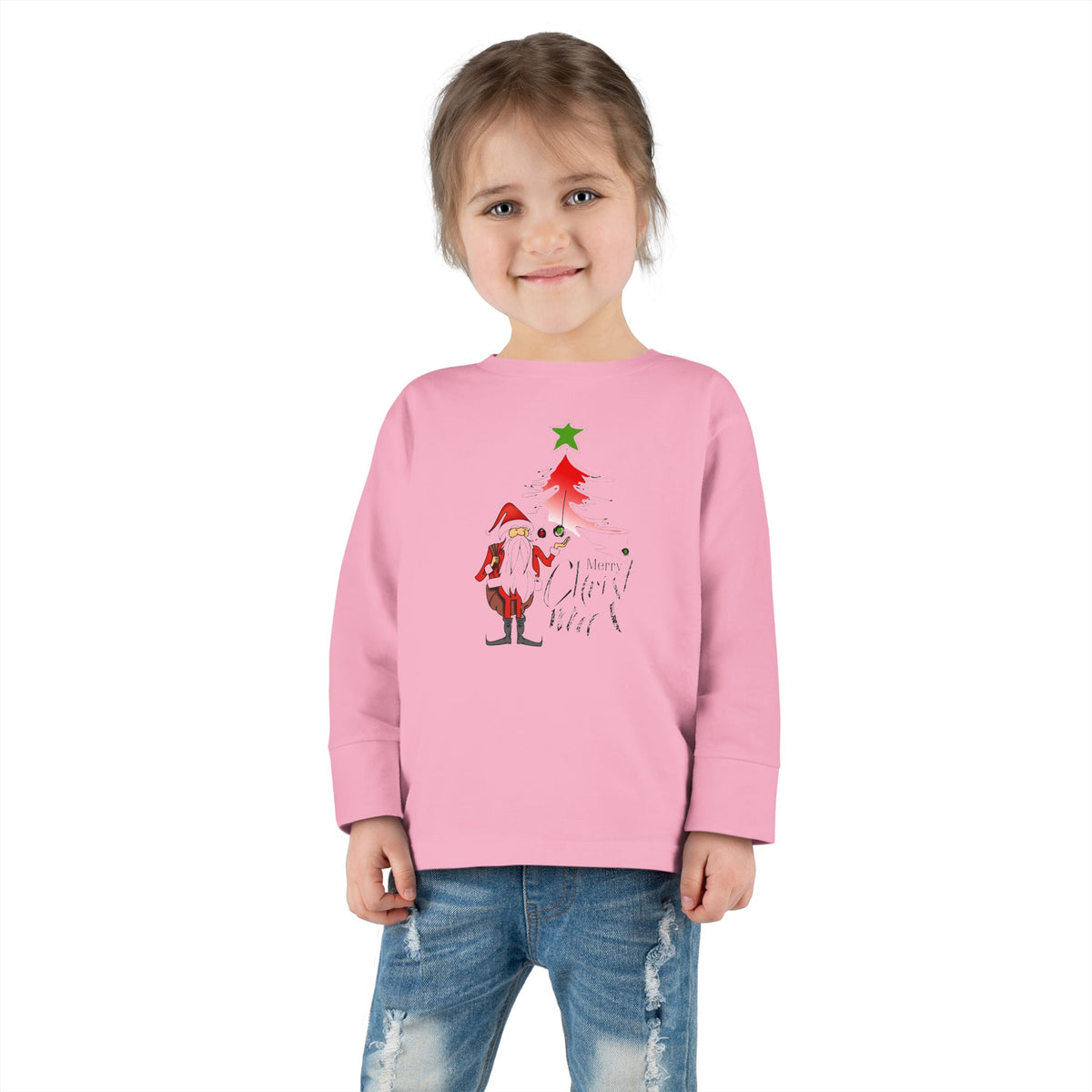Maglietta a maniche lunghe per bambini Merry Greet