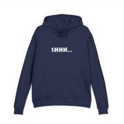 Felpa French terry con cappuccio donna «Shhh...»