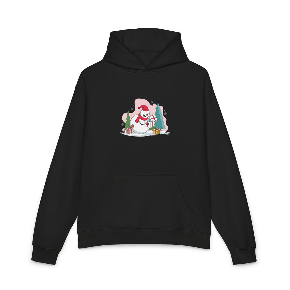 Felpa con cappuccio Snowman's Surprise Relaxed