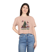 T-shirt crop donna – Natale 2026