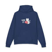 Felpa con cappuccio donna «Use It»