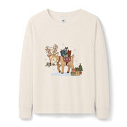 Felpa girocollo Festive Courier