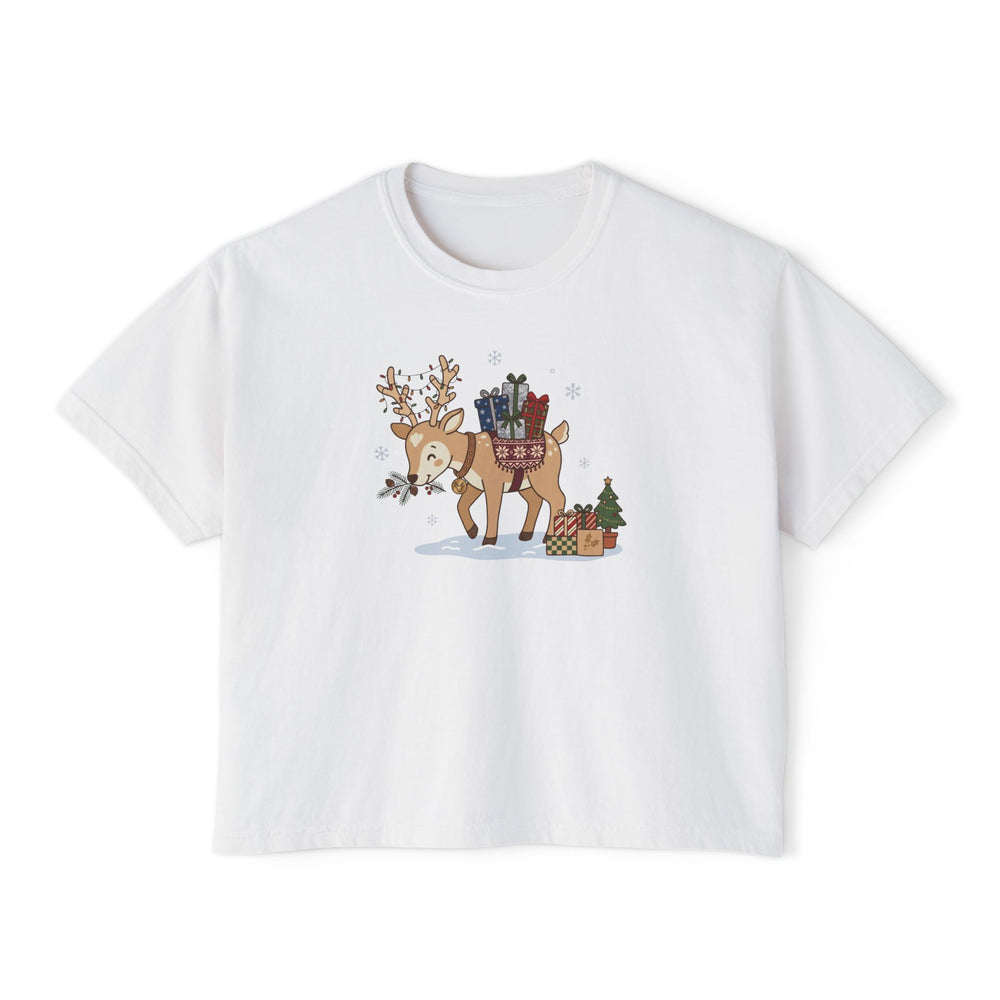 T-shirt boxy donna – Il Corriere di Natale