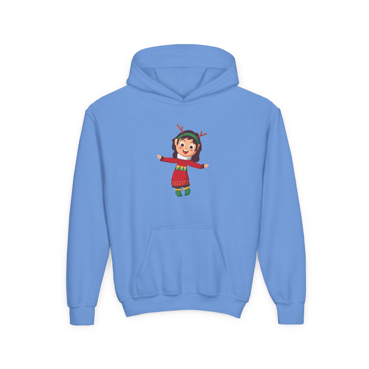 Felpa con cappuccio Mini Elfo di Natale