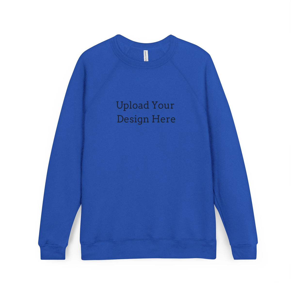 Felpa raglan donna personalizzabile – Modello A