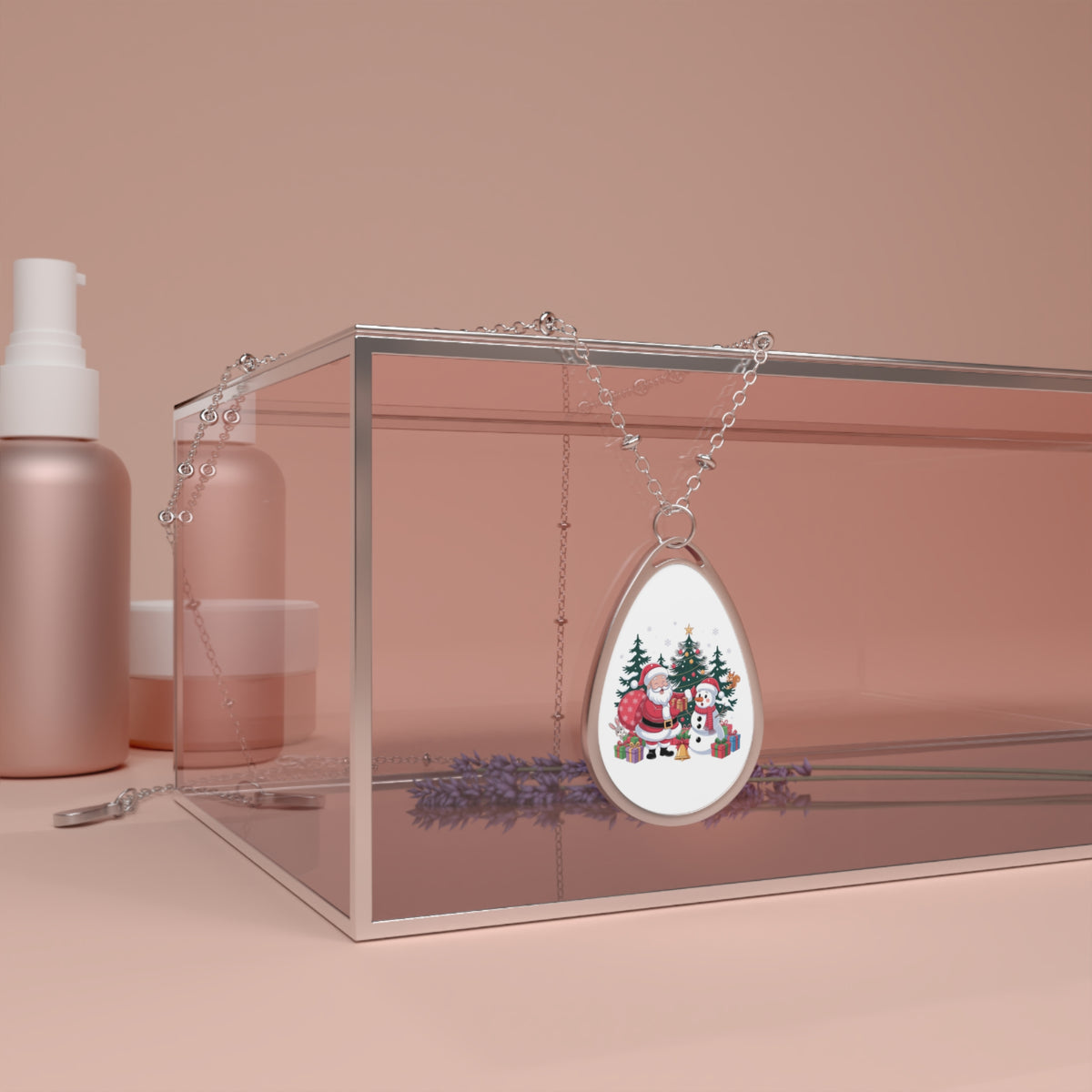 Collana ovale personalizzata – Bosco Incantato