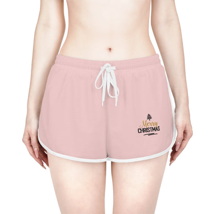 Shorts rilassati da donna Modern Pine rosa