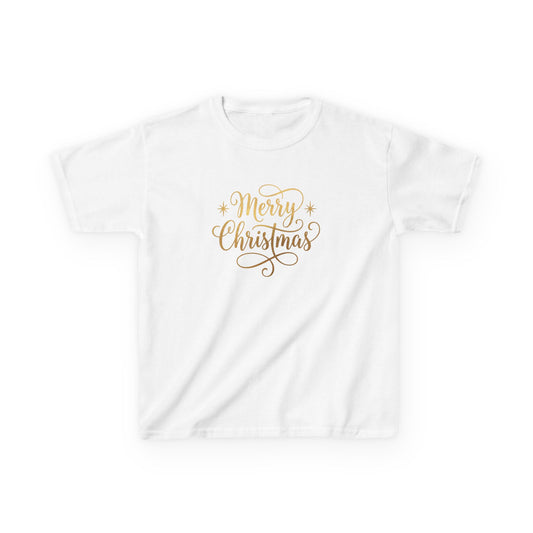 Maglietta natalizia "Merry Christmas 2 Kids"