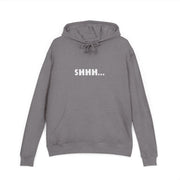 Felpa French terry con cappuccio donna «Shhh...»