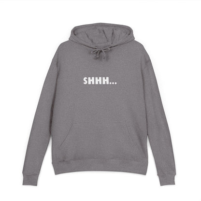 Felpa French terry con cappuccio donna «Shhh...»