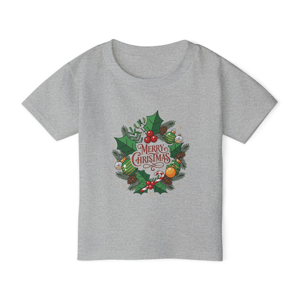 T-shirt bimbi piccoli – Ghirlanda Natalizia