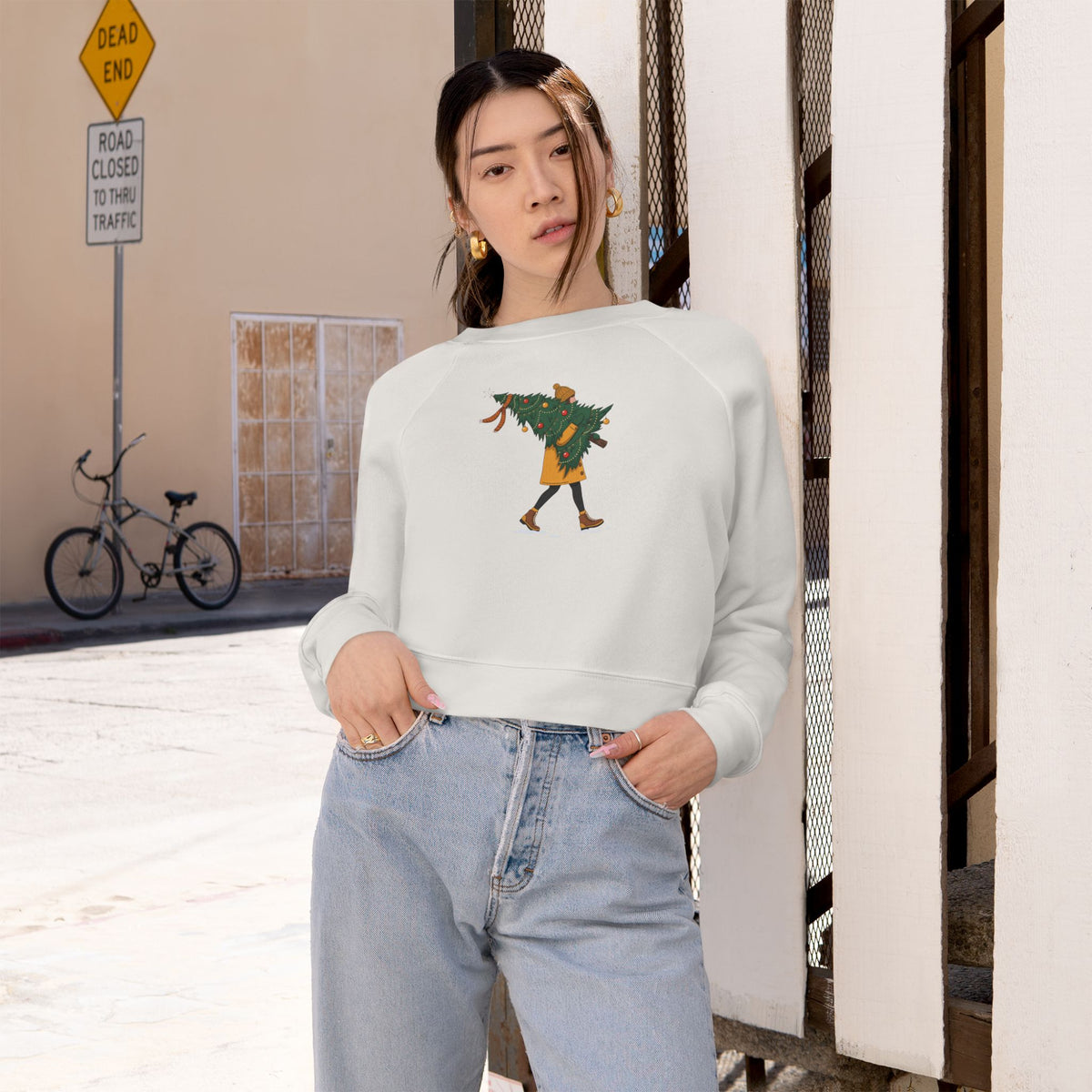 Pullover corto natalizio haul