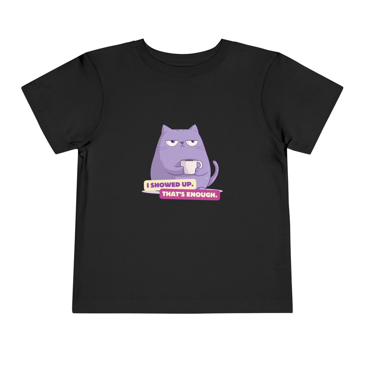 T-shirt bimbi piccoli «I Showed Up»