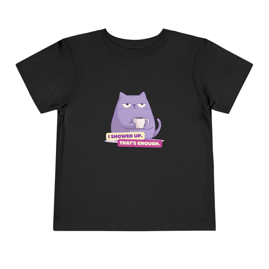 T-shirt bimbi piccoli «I Showed Up»