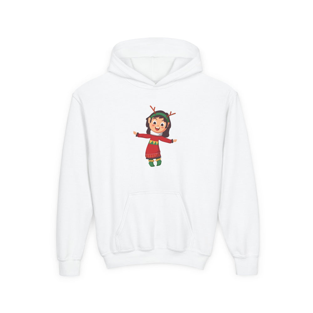 Felpa con cappuccio Mini Elfo di Natale