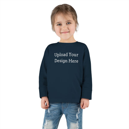 Maglia maniche lunghe bimbi piccoli personalizzabile