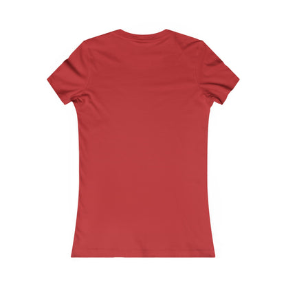 T-shirt natalizia da donna con cervo