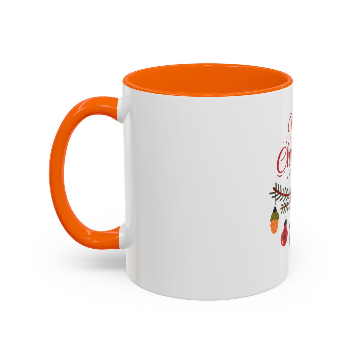Tazza da caffè natalizia con scarabocchi
