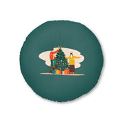 Cuscino da pavimento rotondo trapuntato Decorating Together