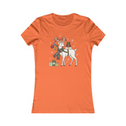 T-shirt donna – Renna di Natale
