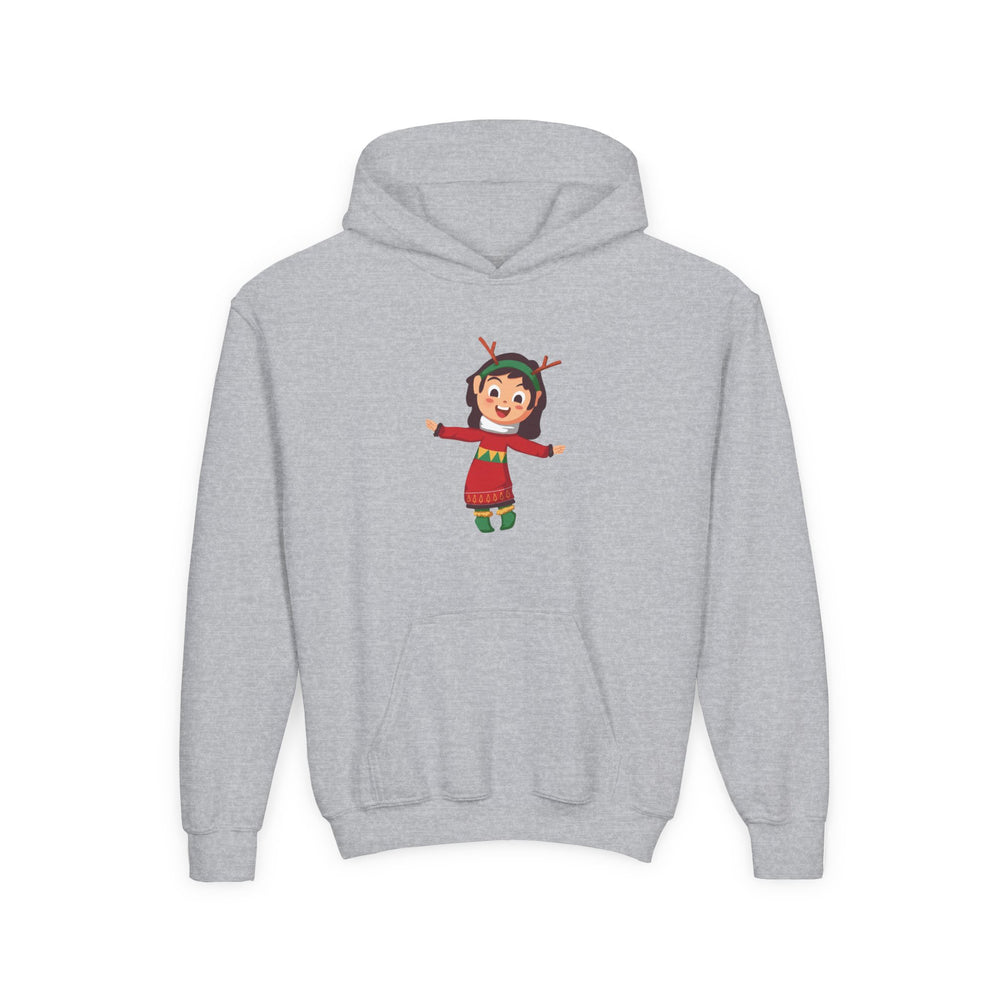 Felpa con cappuccio Mini Elfo di Natale